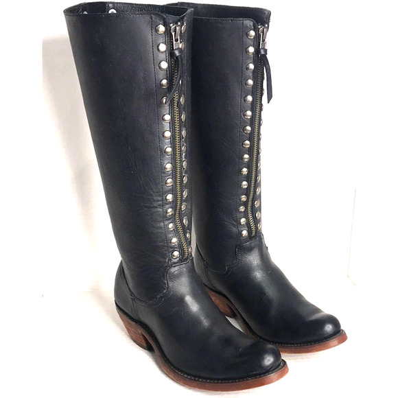 NEW JUSTIN REBA LESLIE GENUINE LEATHER BOOTS WOMENS SIZE 6.5 - Picture 5 of 11